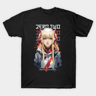 Zero Two Darling in the FRANXX t-shirt T-Shirt